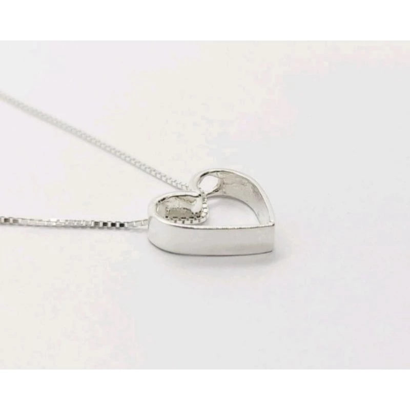 ▪︎ Collar Corazón Calado Plata 925