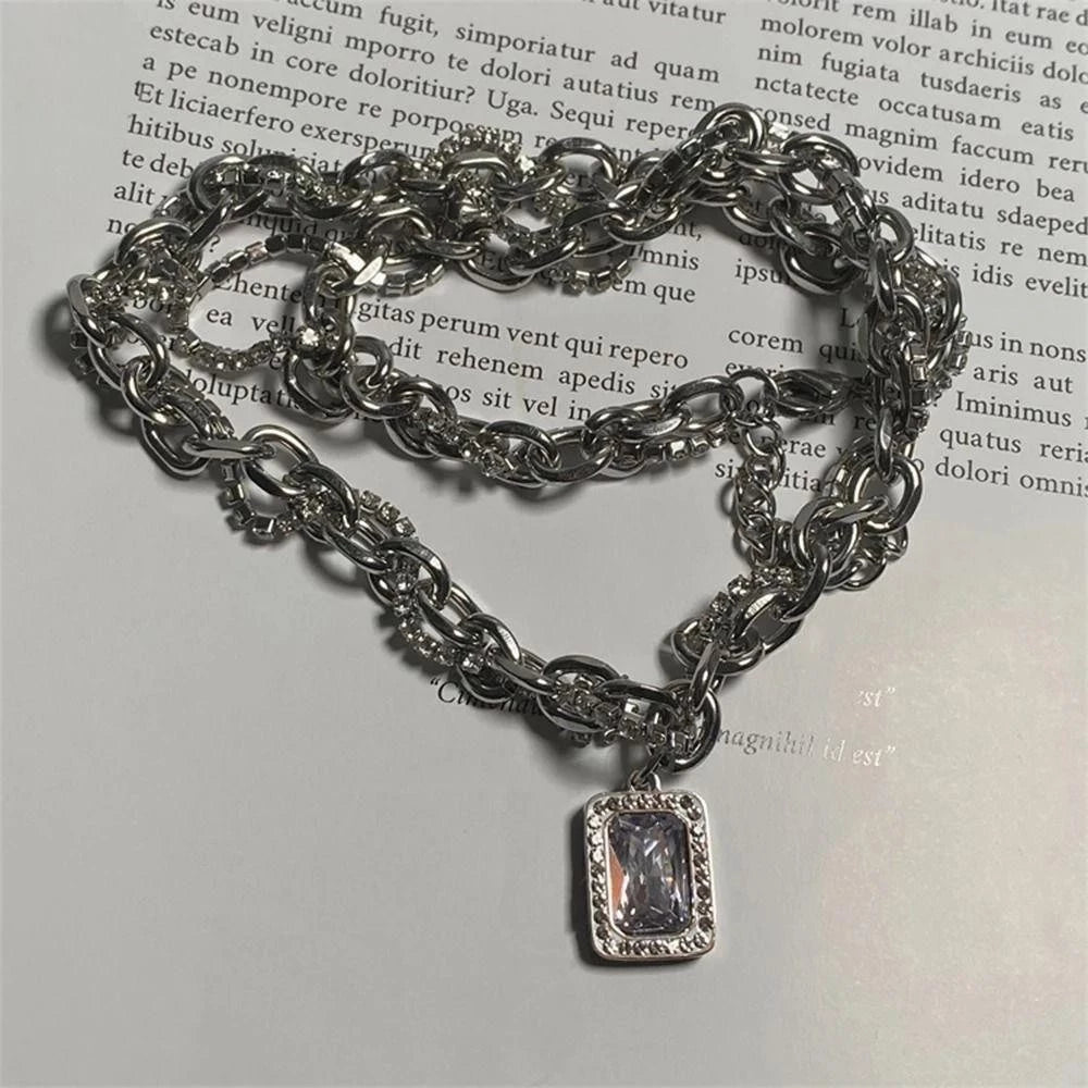 ▪︎ Collar Zirconia Cuadrada Eternal Shine