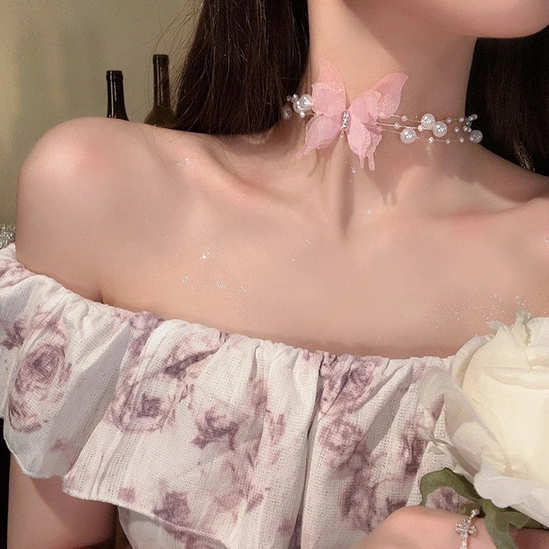 ▪︎ Collar Mariposa Fairy Beads