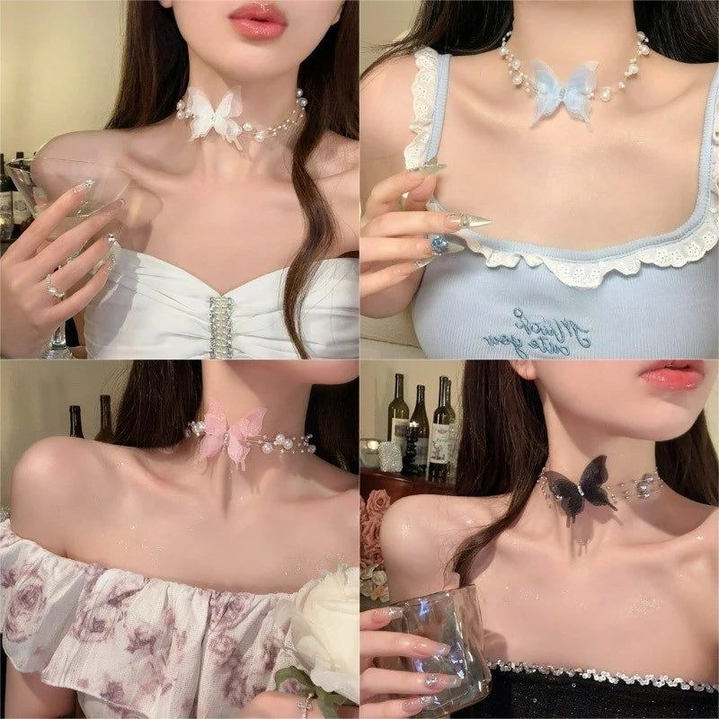 ▪︎ Collar Mariposa Fairy Beads