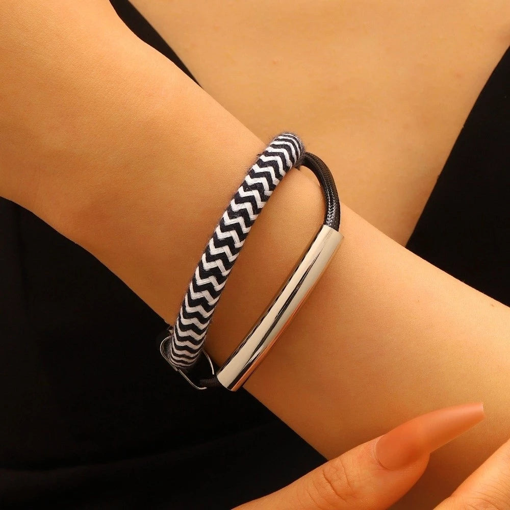 ▪︎ Set Collar y Pulsera Tubular Urban Luxe