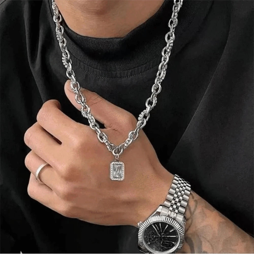 ▪︎ Collar Zirconia Cuadrada Eternal Shine