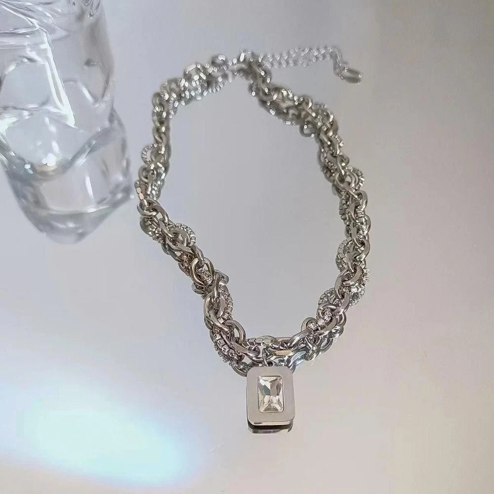 ▪︎ Collar Zirconia Cuadrada Eternal Shine