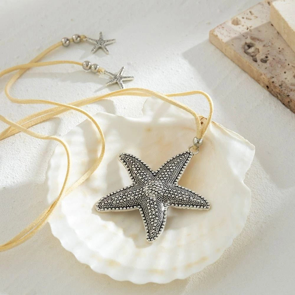 ▪︎ Collar Concha & Estrella de Mar Dorado