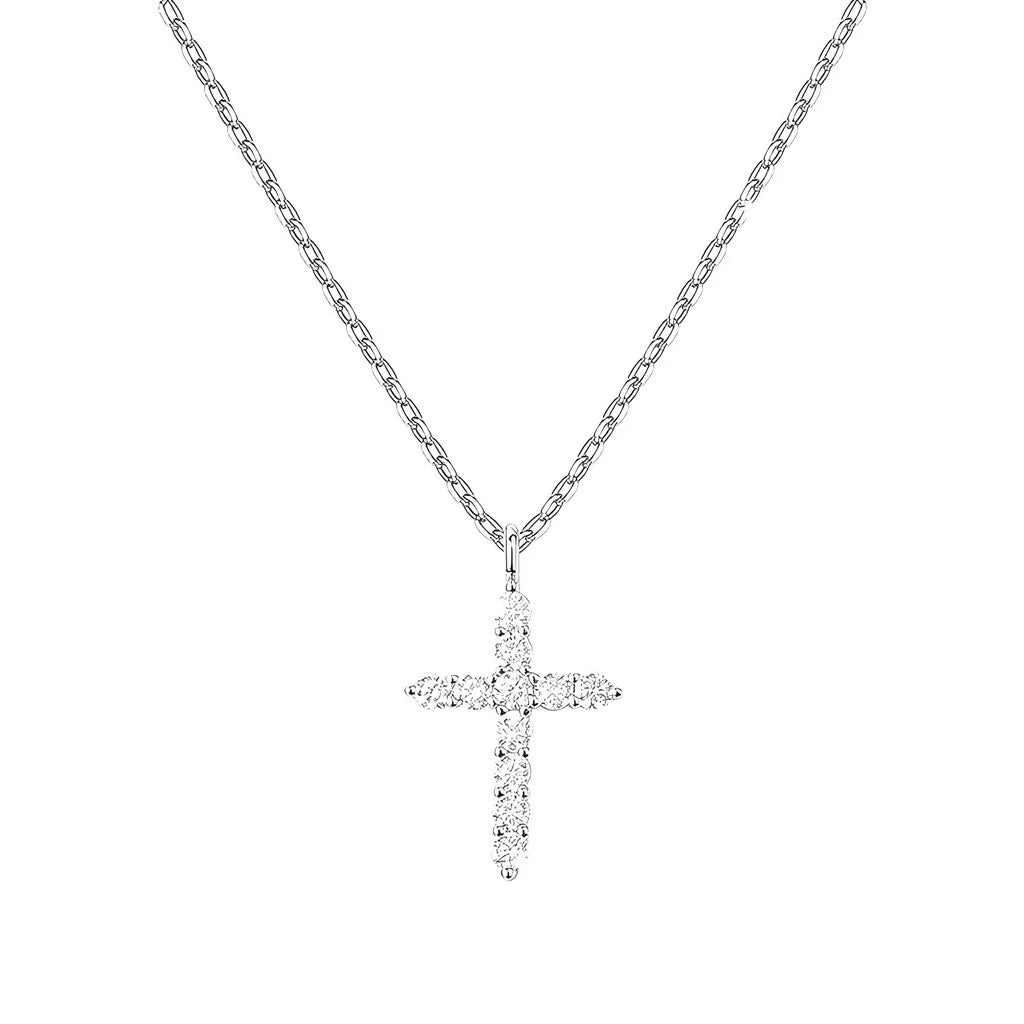 ▪︎ Collar Cruz Lumière Plata 925