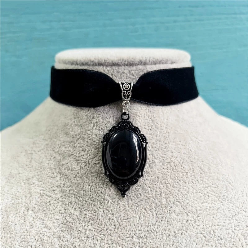 ▪︎ Gargantilla Terciopelo Vintage Noir